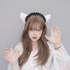 A factory-priced cute olita hairpin plush animal headdress handmade bell cat ear headband