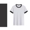 Summer Kids' Cotton Crew Neck Short Sleeve T-shirt with Custom Logo - Lightweight Solid Color Uniform Base Layer