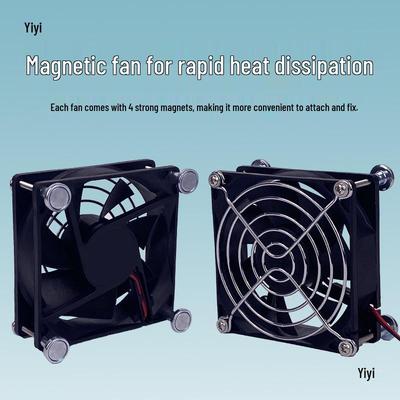 Magnetic USB External Radiator Fan for Desktop PC Case