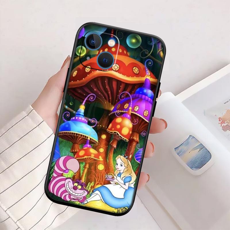 Alice in Wonderland Cat Princess New High-End Shell Phone Case for OPPO A3 Pro A72 A74 A76 A77 A77S A78 A79 A94 A95 A18 A40M A58