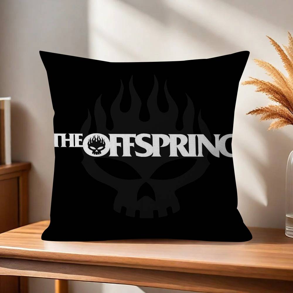 The OOffspring Band Decorative Room Aesthetics Pillow Case Home Decor Bedroom Sofa Bed Couch Pillow Cover X