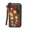 Retro Zipper Handbag Women's Small Bag Wallet Long Genuine Leather Fashionable Large-capacity Mobile Phone