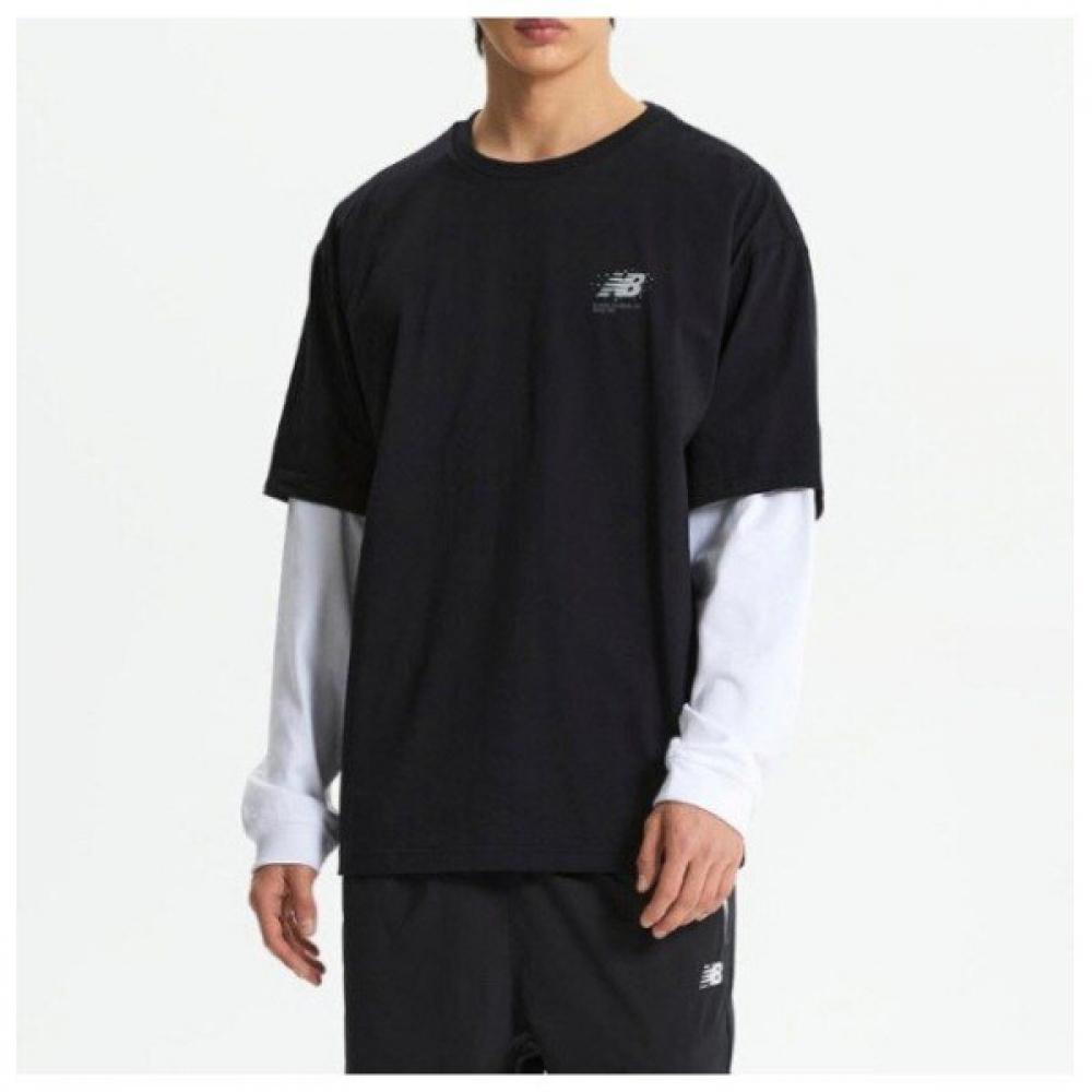 

New Balance Pixel Graphic T shirT Uni Nbnef21443 19 Black series/100