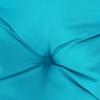 Garden Bench Cushions 2 pcs. Turquoise 100 x 50 x 7 cm Fabric