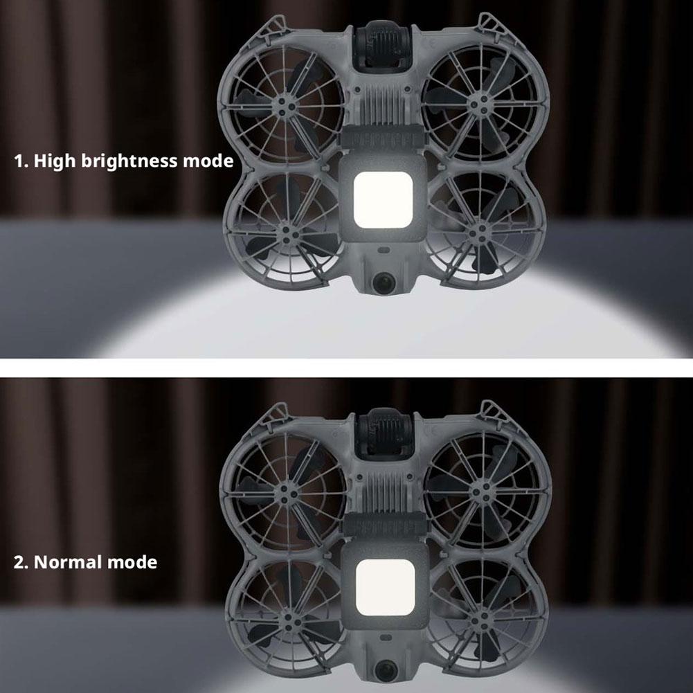 Für DJI Neo 2 Multifunktions-Nachtflug-Navigationslicht Wiederaufladbare Obere/Untere LED-Such-Taschenlampe Drohnenzubehör