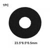 Black Washers Wheels Brakes 17.5×6.5×0.5mm 18×8×0.5mm 21.1×10.1×0.5mm