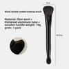 Dvouhlavý štětec na make-up 2 v 1 Štětec na tvářenku Korektor Rozjasňovač Pudrové štětce Štětec na blending Konturovací štětec Kosmetické nástroje