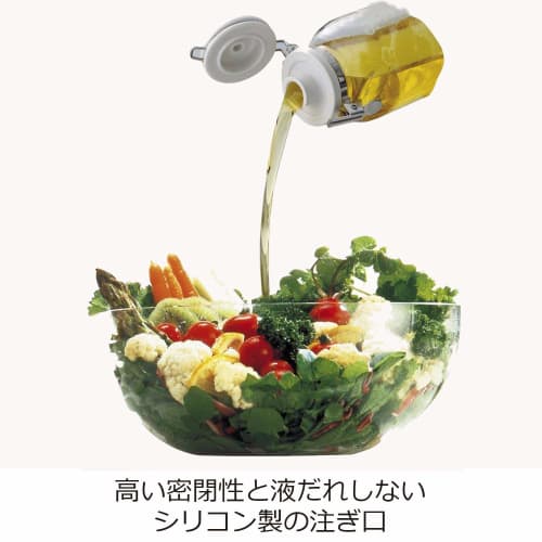 Seisho Cellar Mate Storage Jar, One-Push Convenient Bottle, Condiment Container, Dressing Bottle, Glass Container, 500ml, Made In Japan, 223415