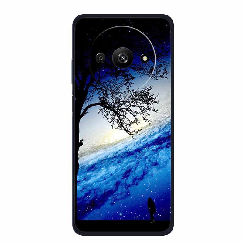 Phone Case For Xiaomi Poco C61 Back Cover Case PocoC61 Black Silicone Soft Funda Para For Xiaomi Poco C61 Case C 61 6.71" Coque