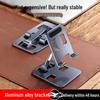 Foldable Aluminum Mobile & Tablet Stand with 360° Rotation for Desk