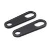 2PCS Universal Motorcycle Turn Signal Lights Brackets Motorbike Indicator Lamps Holder Fork Lamp Mount Clamps Metal Accessories