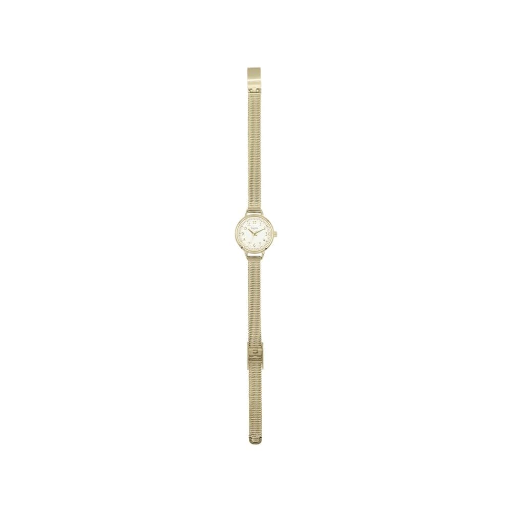 Fragola Simple Mesh Band Watch N02425A-1 Gold