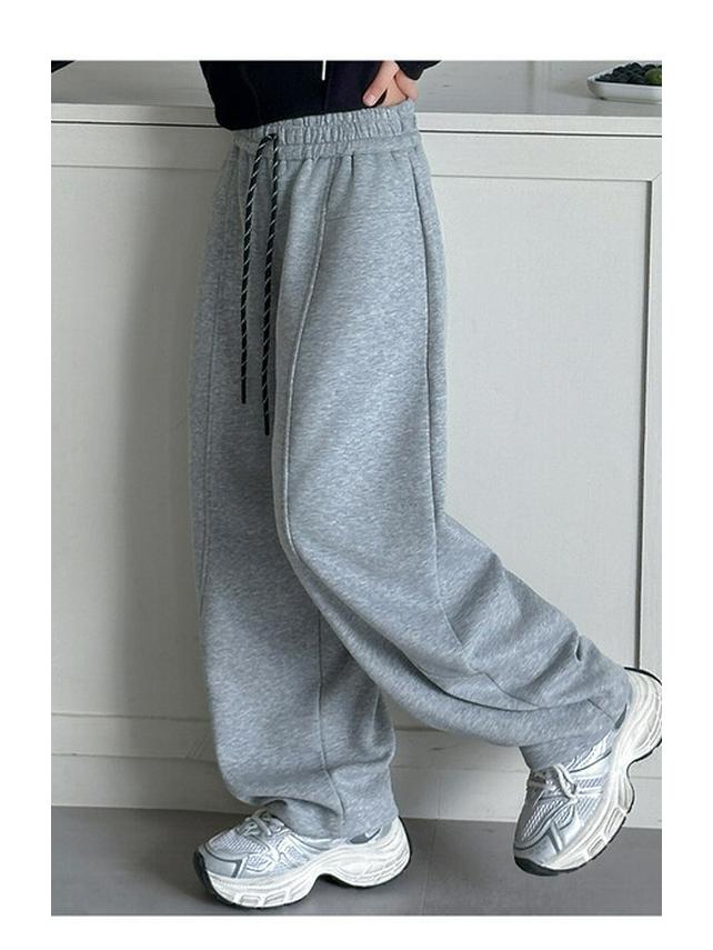 Mädchen Fleece-gefütterte Bananen-Jogginghose für Herbst/Winter - Trendy, Dicke Sportbekleidung für ältere Kinder und Teenager