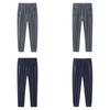Mens Summer Ice Silk Casual Pants With High Elasticity For Big Men And Daily Wear