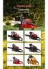 5800 High Power Two-Stroke 18/20-Inch Multifunctional Chainsaw for Logging and Woodworking