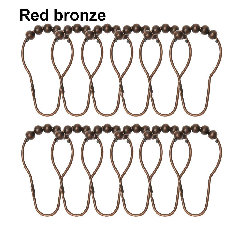 Smoothly Removable Shower Curtain Accessories Shower Curtain Hooks Glide Ring Hooks Curtain Rings