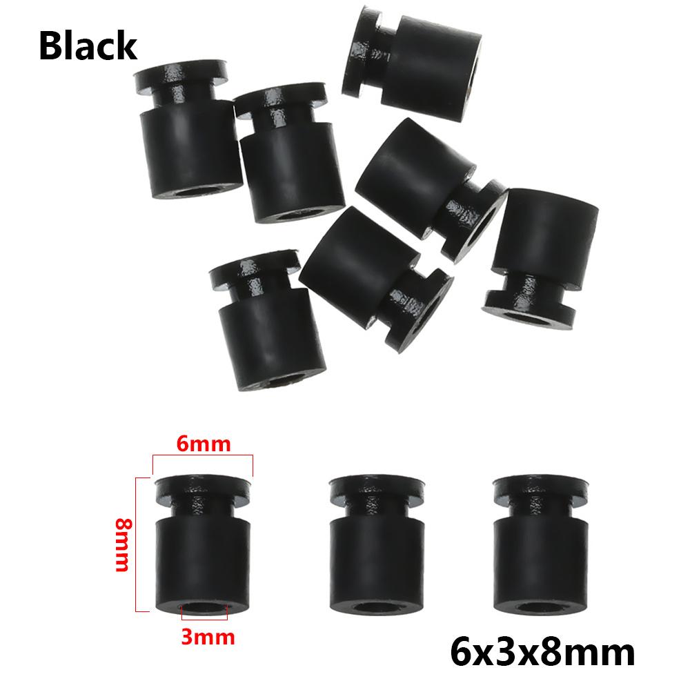 10pcs M2/M3 Rubber Damper Ball Shock Absorption Balls Silicone Flight Controller For F4 F7 FPV Quadcopter V2 Upgraded