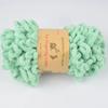 500g/Lot Hand Knitting Finger Loop Yarn Crochet Super Warm Puffy Circle Cotton Braided Rope Puffy Smart Polyester Sock Toy