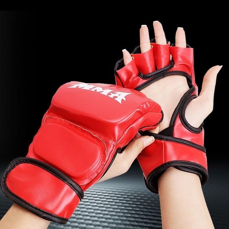 Adult & Child Boxing Gloves for Fitness, Sanda, Muay Thai, and Punching Bag Training