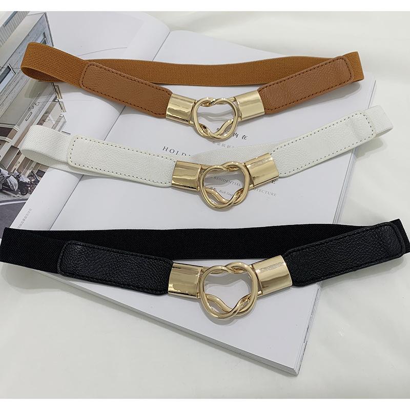 Trendy Elastic Waist Belt For Women Versatile Stylish Accessory For Dresses And Outfits