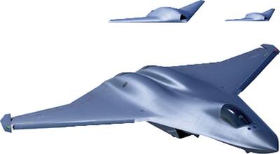 Xinshi Modell Chinesischer Jagdbomber 6. Generation Bausatz Plastikmodellbausatz XNSJ005 1/144 (N.) (1+2 Set) (Flugzeug)