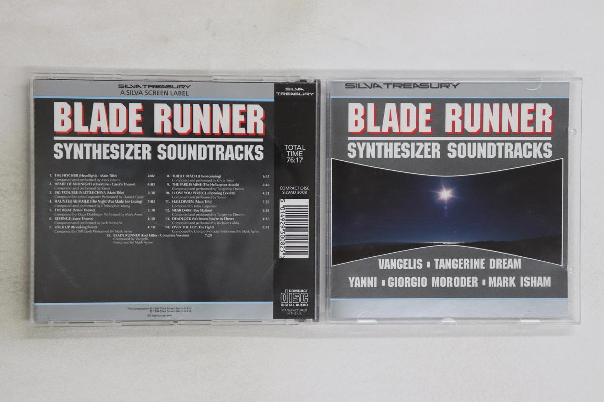 

CD OST Blade Runner SILVAD3008 SILVA TREASURY 1994 UK Soundtracks Musicals Used