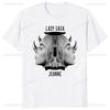 Retro Lady Gaga Singer Summer Trend Harajuku Short Sleeve Unisex Shirt Graphic Large T-shirt