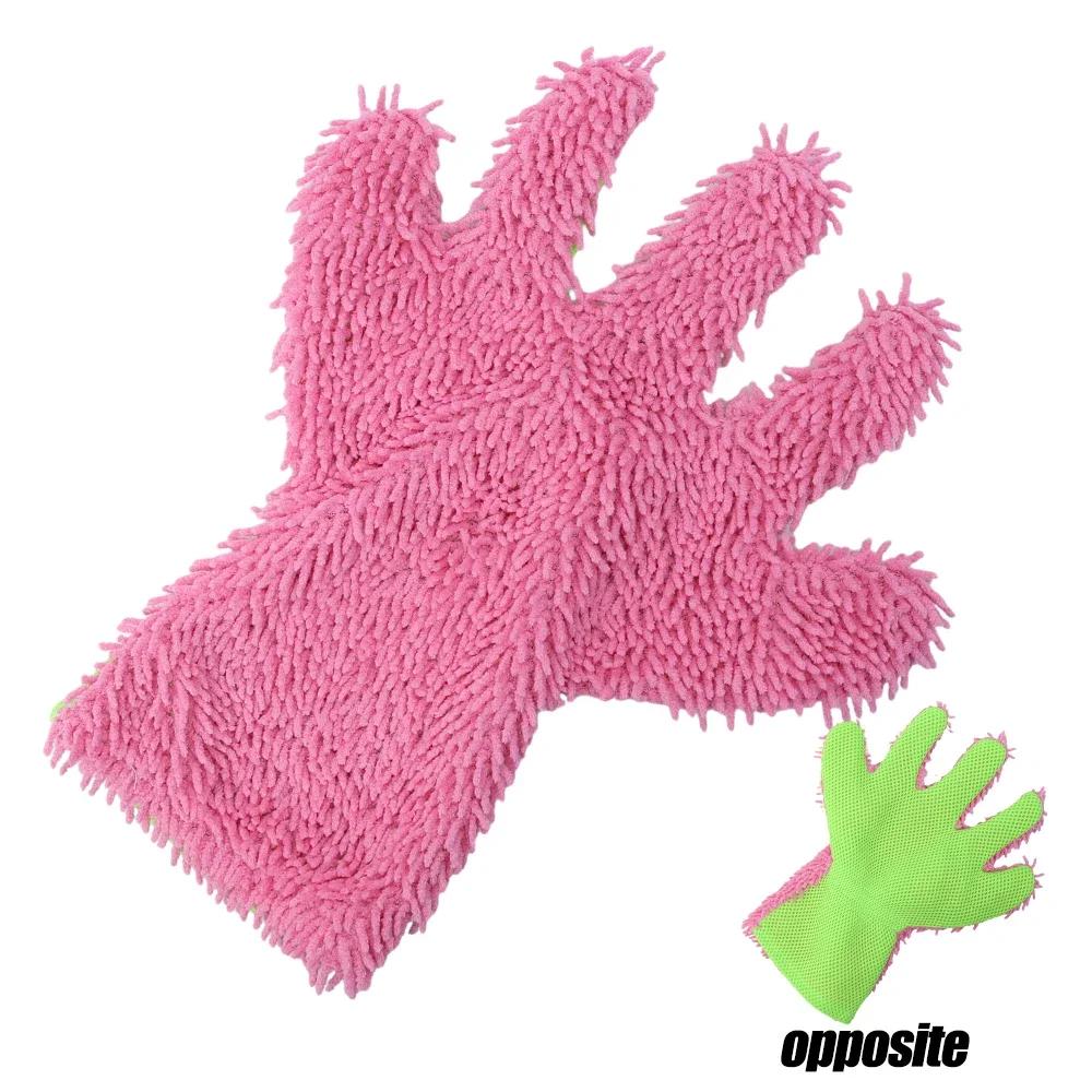Car Wash Gloves Auto Care Glove Car Towel Accesories Washable Cleaning Mitt Glove Equipment Detailing Cloths Auto Accessories