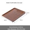 Jingbaodi Rectangular Bamboo Serving Tray