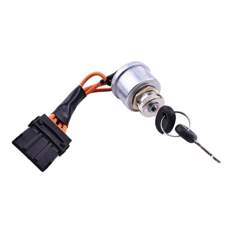 For New Holland TC25 TC25D TC29 TC29D TC33 TC33D 86569718 Ignition Key Replacement Switch