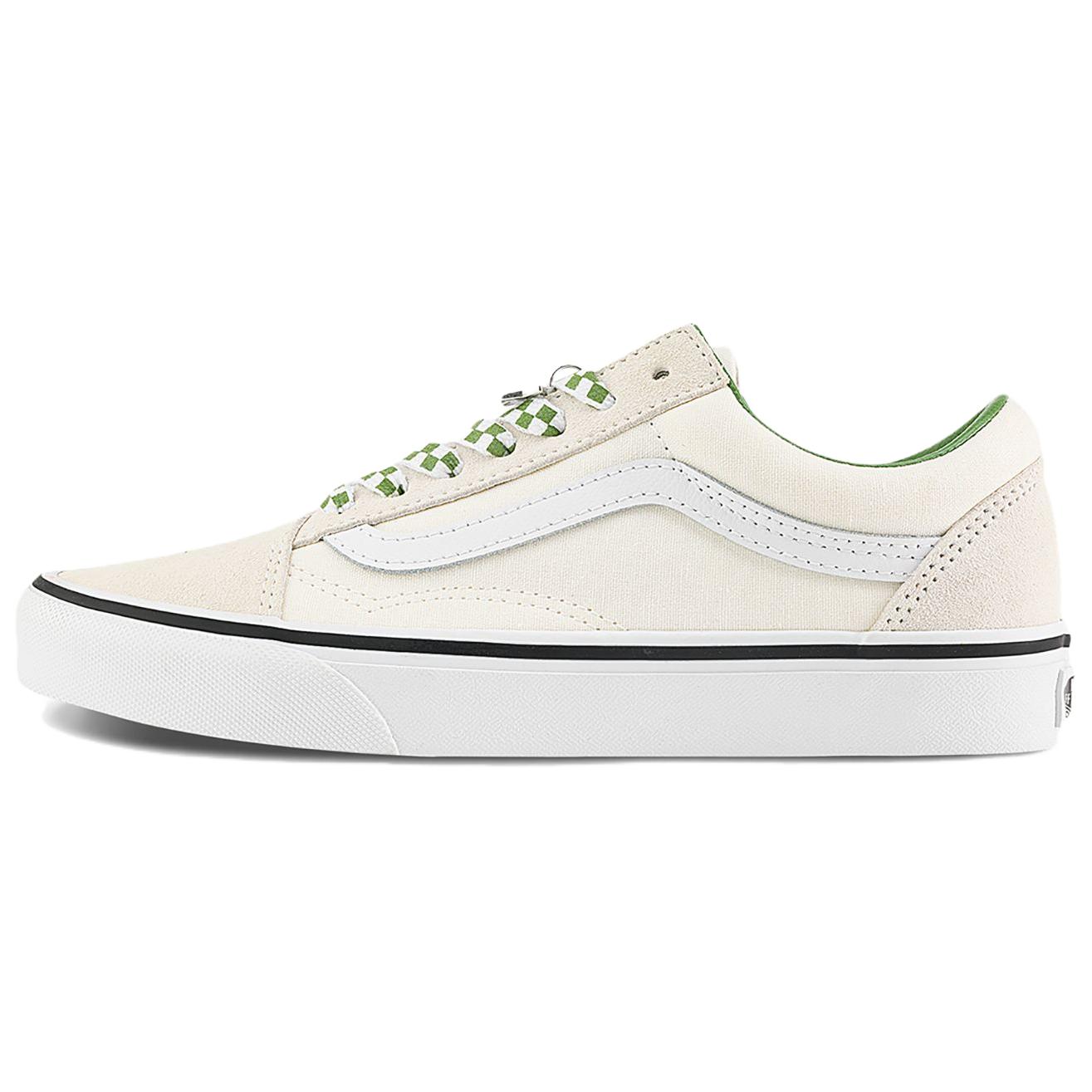 

Vans Old Skool Checkerboard Lace Marshmallow Green Sneakers VN000D6WBOM 38