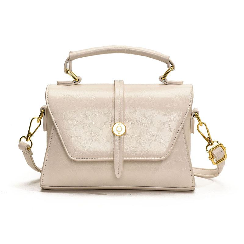 Fashionable and popular handbag bag women's 2025 Korean version of the new niche temperament shoulder bag foreign style retro crossbody bag