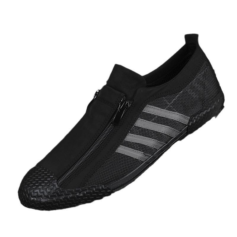 New Summer Men's Shoes Trendy Casual Shoes Breathable Mesh Shoes Fashionable Men's Shoes Lazy Shoes