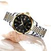 POEDAGAR Original Woman Watch Waterproof Stainless Steel Luminous Date Fashion Ladies Wristwatch Business Quartz Watches