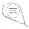 Punk Chain With Lock Necklace For Women Men Padlock Pendant Gothic Grunge Aesthetic Egirl Alternative Fashion Jewelry
