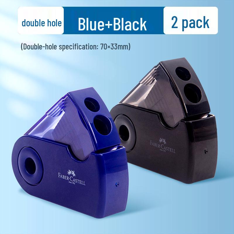 Mini Afiador Manual Faber-Castell para Crianças - Portátil e Simples para Uso Escolar