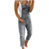 Tuta alla moda a strappi slim-fit per donne europee e americane