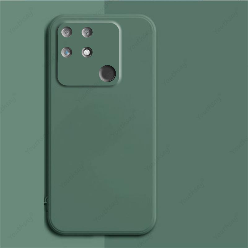 

Для Realme Narzo 50A Чехол Жидкий Силиконовый Квадратный Резиновый Чехол Для Realme Narzo 50A Чехол Для Realme Narzo 50A Narzo 50i Realme Narzo 30A