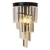 American bedroom bedside wall lamp living room study corridor lamp Nordic light luxury modern crystal wall lamp room decoration