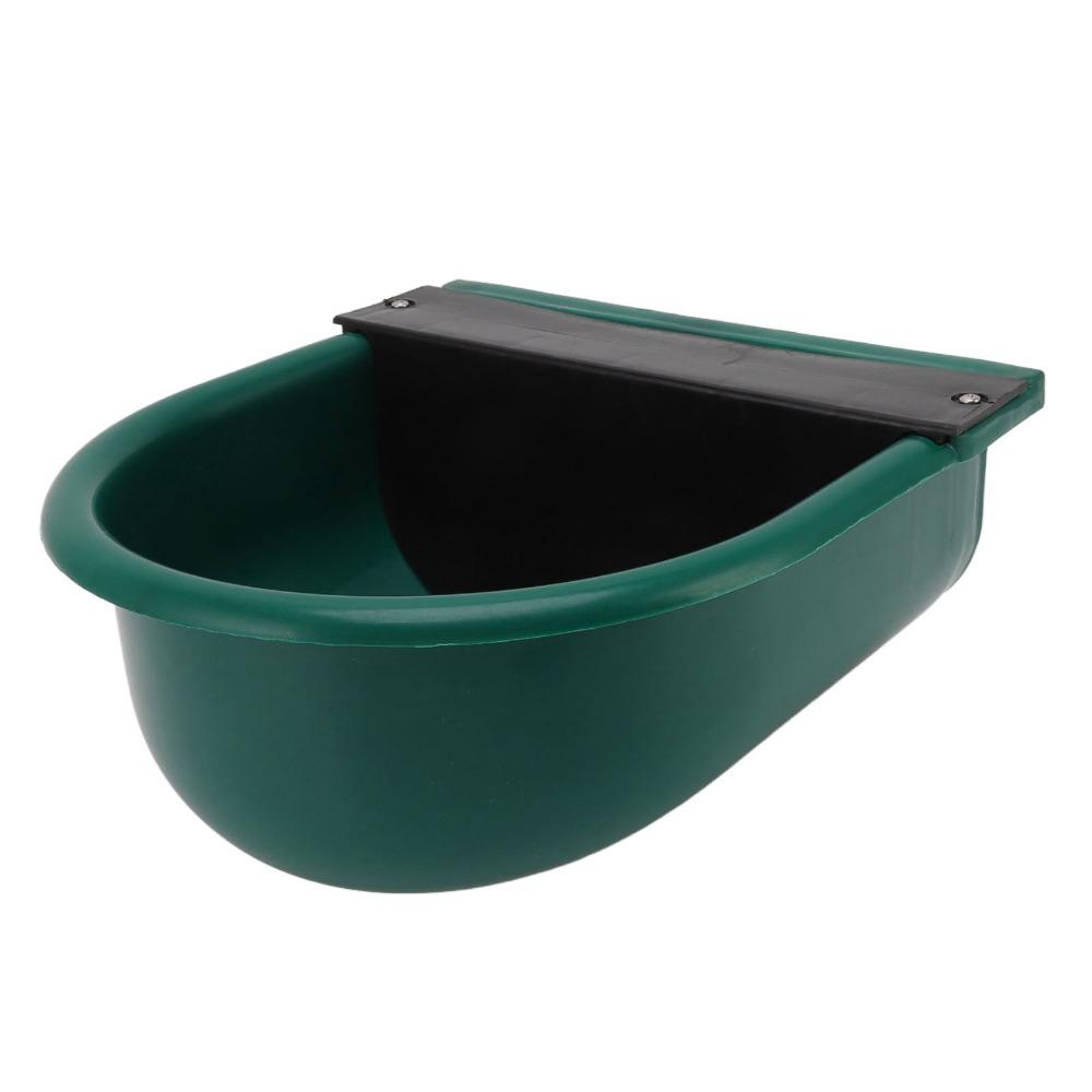 Plastic Automatic Livestock Drinking Bowl Thickened Design Livestock Drinking Sink Cat
