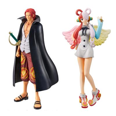 PIECE FILM GRANDLINE Alle 2 Typen Set Shanks Uta One Piece Figur "ONE RED" DXF~DIE SERIE~SHANKS&UTA