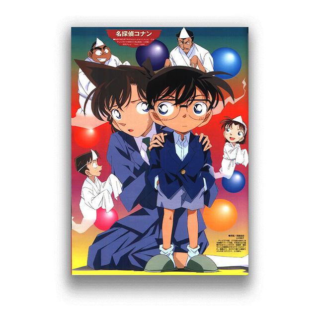 Detective Conan Anime Posters and Prints Canvas Painting Wall Pictures For Living Room Vintage Poster Decorative Home Decor