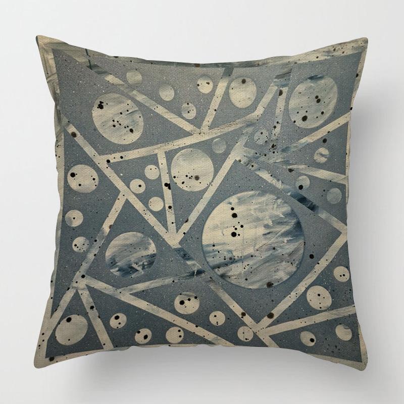 

Home Decor Colorful Abstract Patterns Pillow Covers Pattern Cushion Cover Suitable for Sofa Bedroom Car Pillow Cover 40x40cm