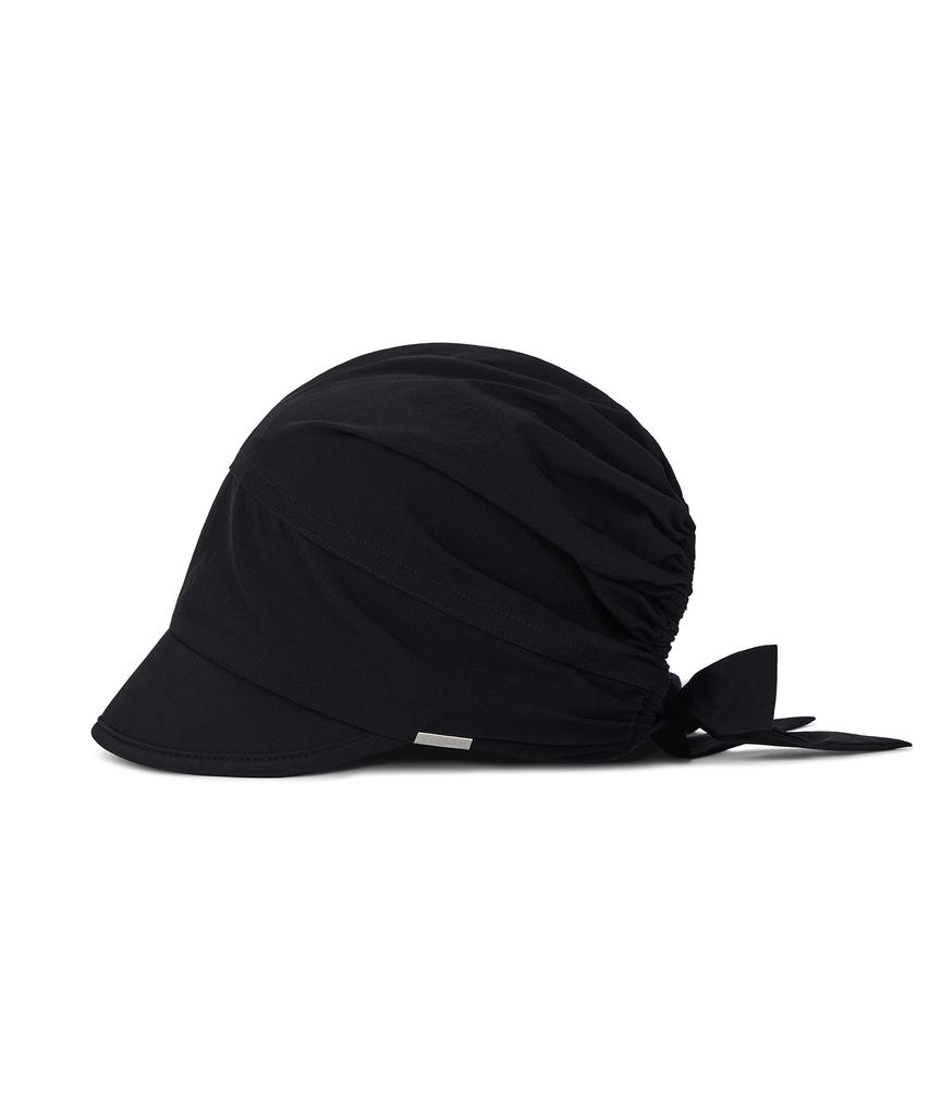 Bajal Metal Tip Scarf Cap Black