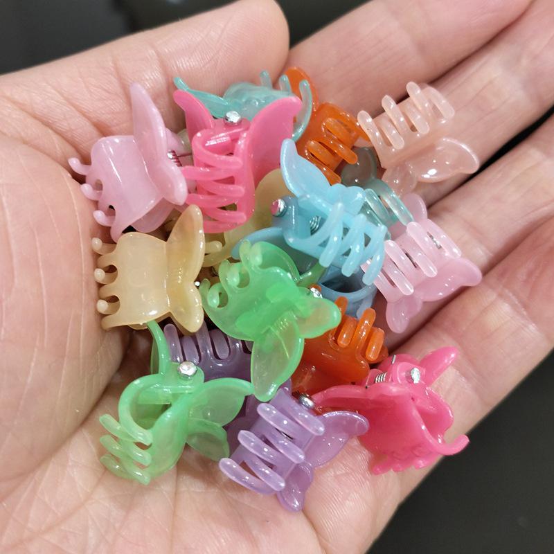 Set Mini Mollette per Bambini: Clip Margherita, Coniglio, Stella, Fiore di Prugno