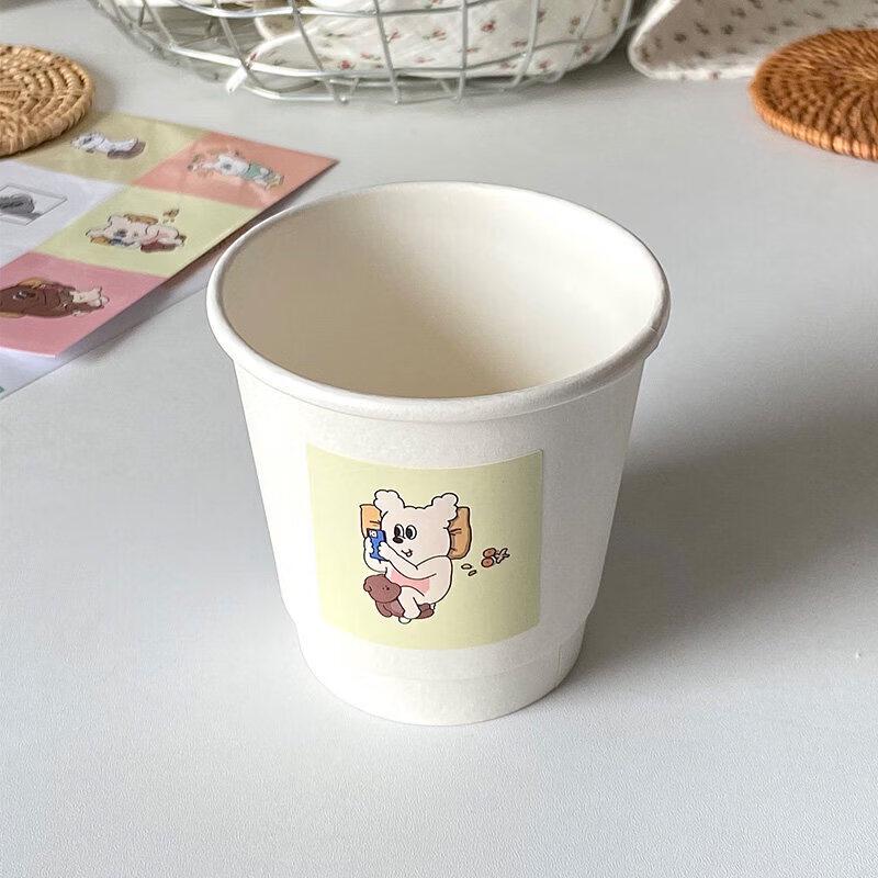 Disposable Double-Layer Kraft Paper Hot Drink Cup