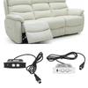 Electric Recliner Controller USB Charging LED Backlit 5 Pin Electric Sofa Hand Control Switch for Electric Lift Chair