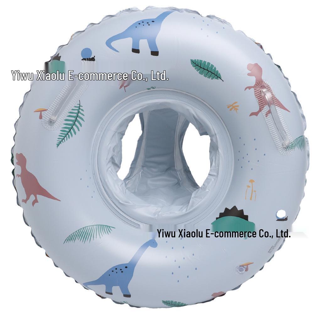 Xiao Lv Inflatable Baby Swim Ring with Removable Sunshade Canopy