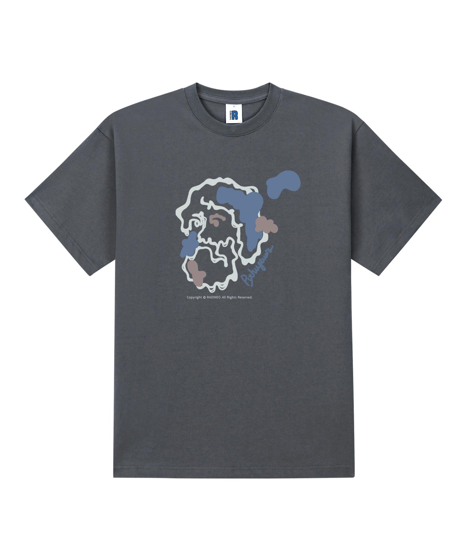 Radineo Pita Grey Short Sleeve T-Shirt L