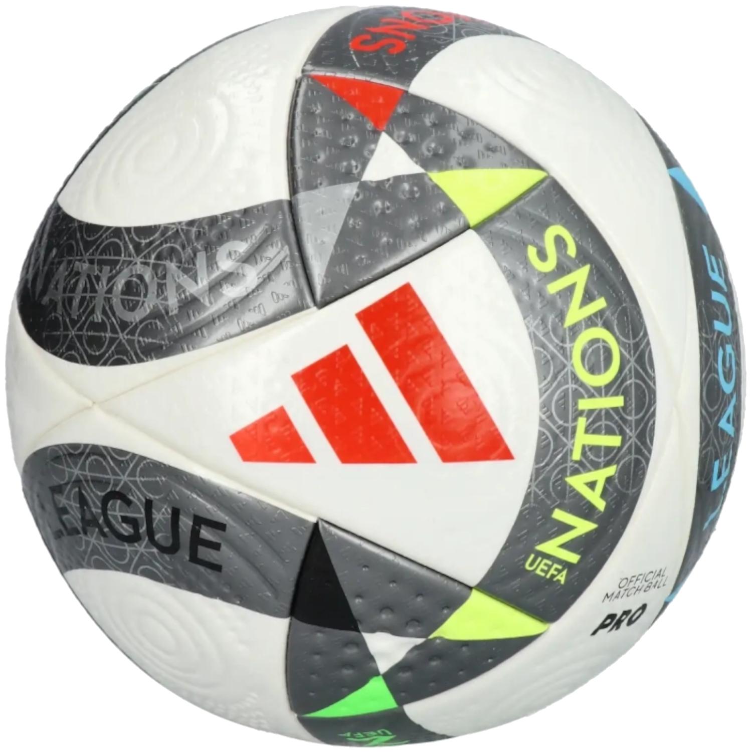 Ballon de football adidas UEFA Nations League 24 Pro, unisexe, argenté 5 argenté